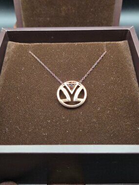 Le Vian Logo Chocolate Topaz Necklace Limited Edition